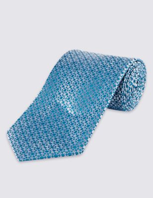 Pure Silk Two Tone Textured Tie